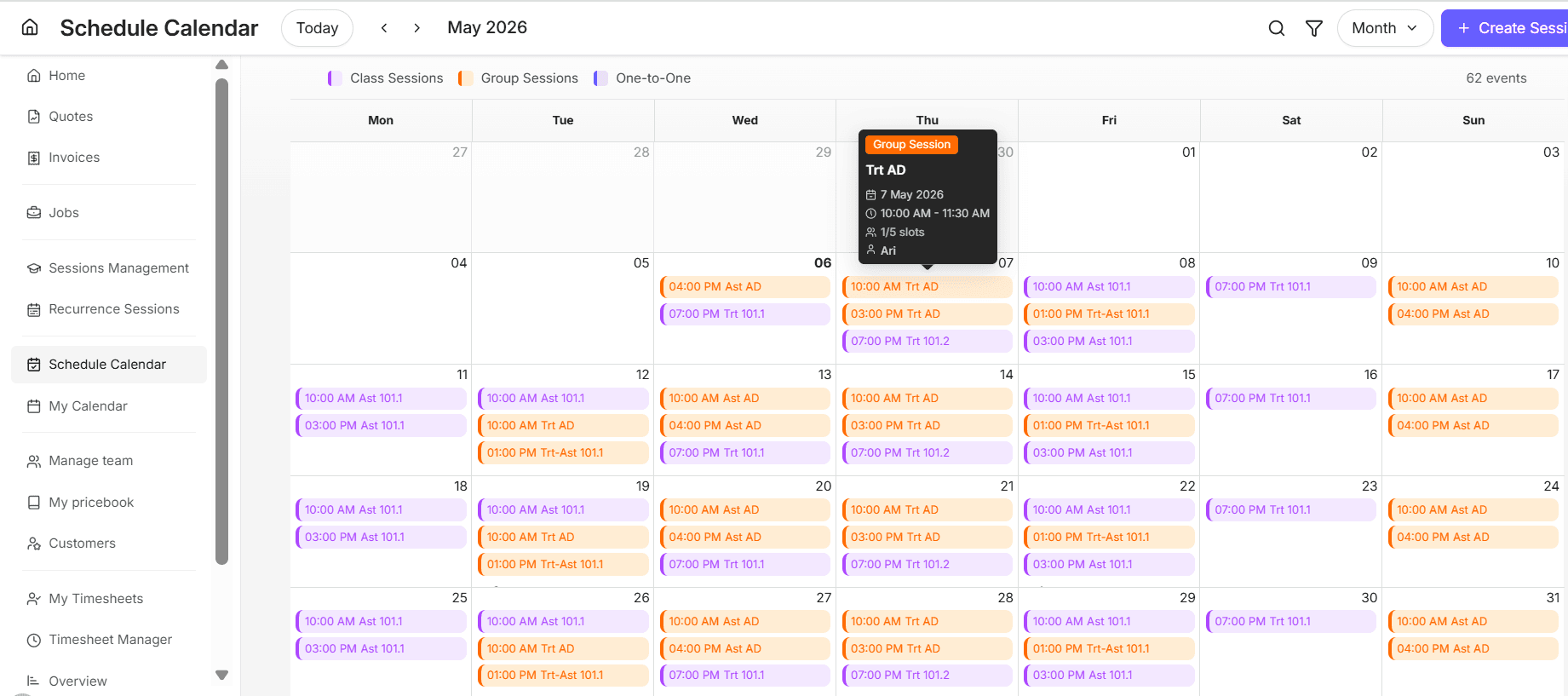 Franchise management SaaS – scheduling workflow with visibility and monitoring