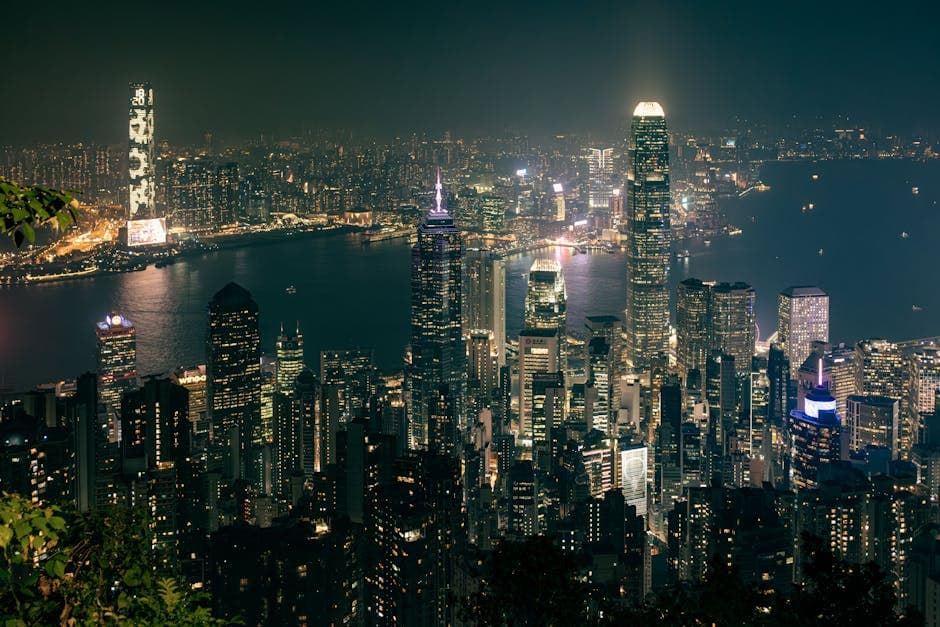 City skyline at night representing APAC financial and regulatory centres – Singapore, Sydney, Tokyo, Seoul, Hong Kong data residency for enterprise AI